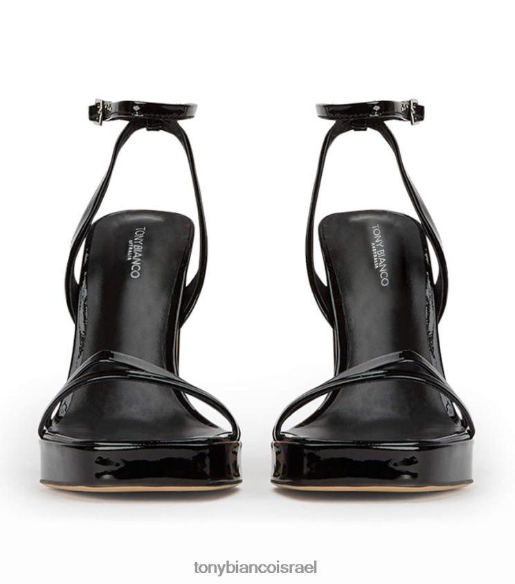 עקבי פלטפורמה | נשים פטנט שחור Tony Bianco נעלי עקב 8BNR8T7